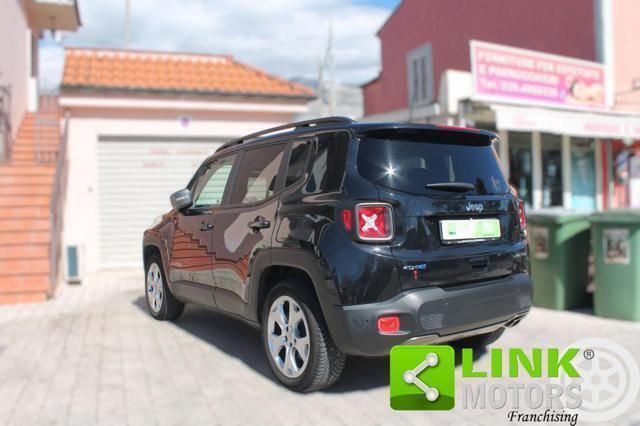 Usata Jeep Renegade Limited 190 CV (139 kW) 2022 Nero metallizzato SUV