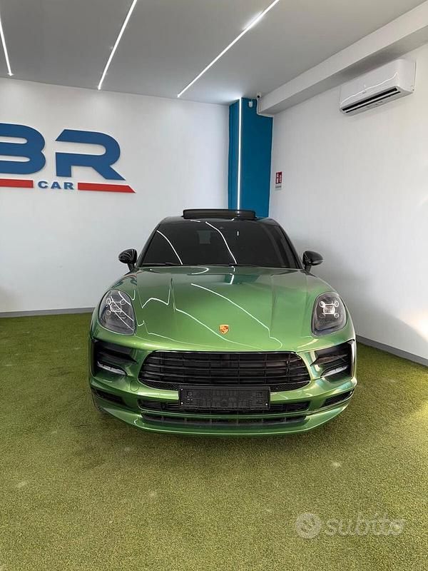 Usata Porsche Macan 265 CV (194 kW) 2021 Verde SUV