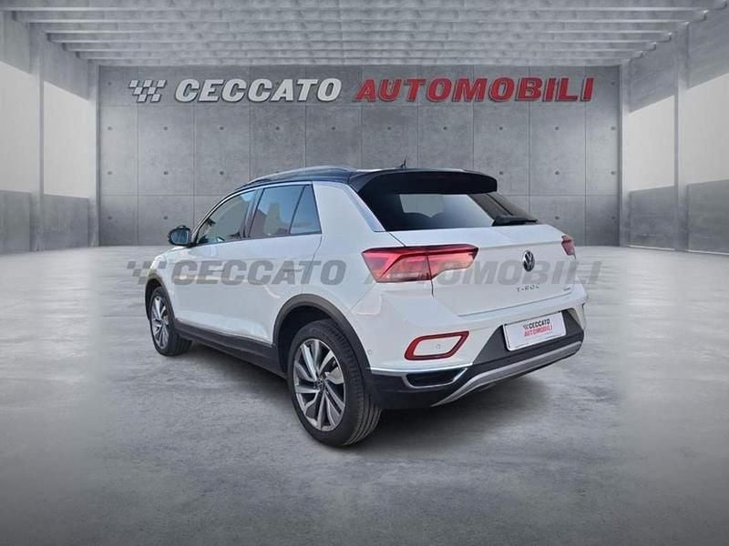 Usata VW T-Roc Style 150 CV (110 kW) 2023 Bianco SUV