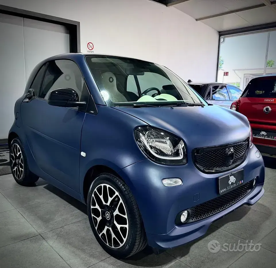 Usata Smart ForTwo Coupé 71 CV (52 kW) 2019 Blu Coupé