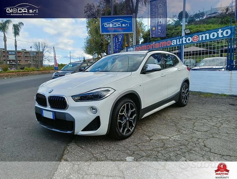 Usata BMW X2 M Sport 115 CV (84 kW) 2019 Bianco SUV