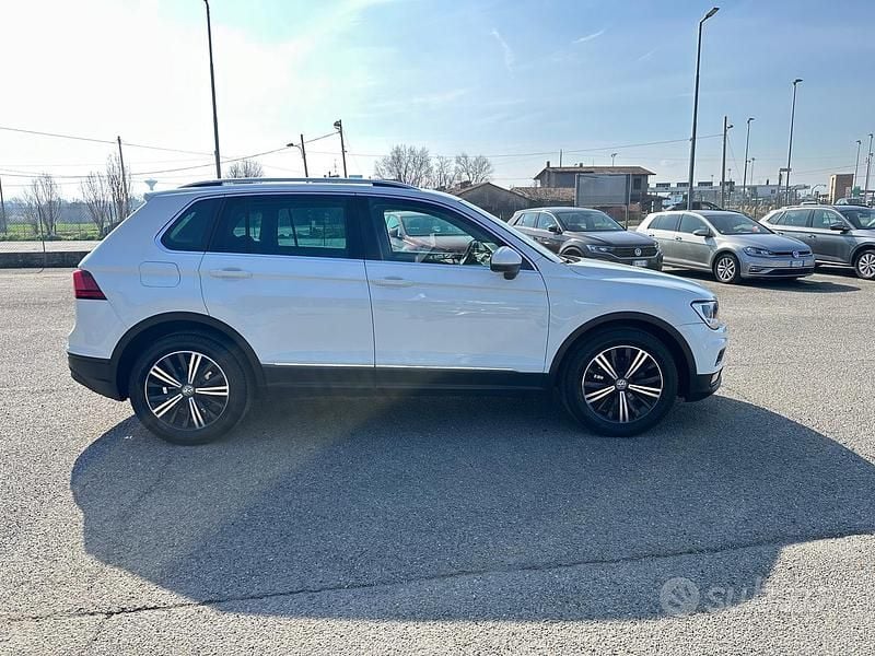 Usata VW Tiguan Business 116 CV (85 kW) 2018 Bianco SUV
