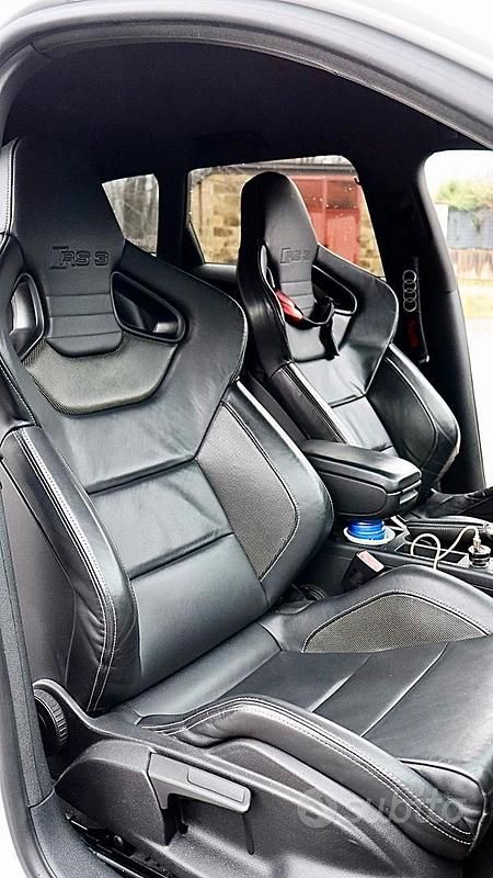 Usata Audi RS3 Ambiente 340 CV (250 kW) 2012 Bianco Berlina