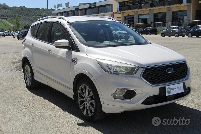 Usata Ford Kuga S 150 CV (110 kW) 2017 Bianco SUV