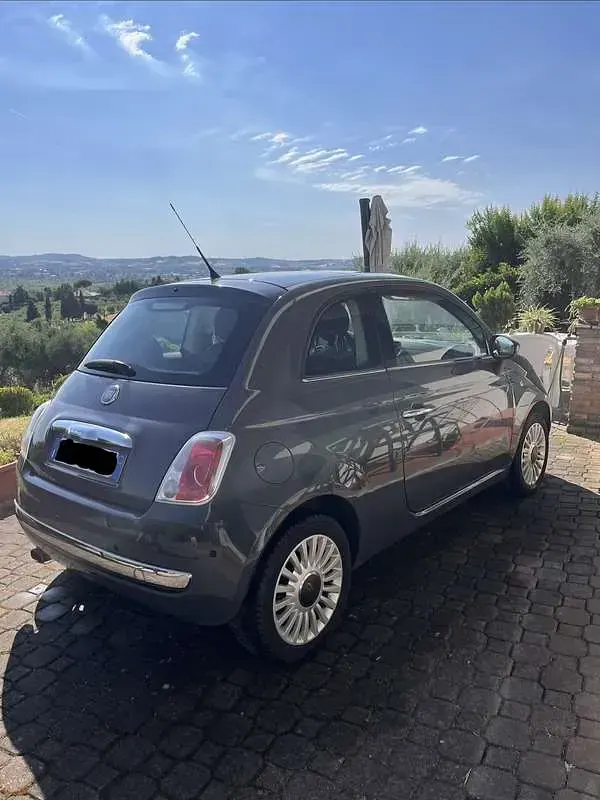 Usata Fiat 500 Lounge 69 CV (50 kW) 2012 Grigio Utilitaria