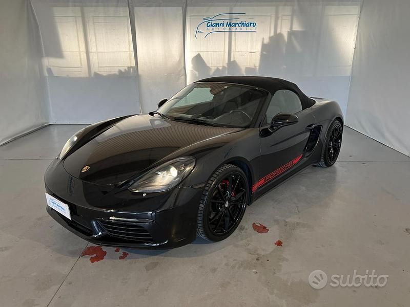 Usata Porsche 718 Sport 300 CV (220 kW) 2018 Nero Cabrio