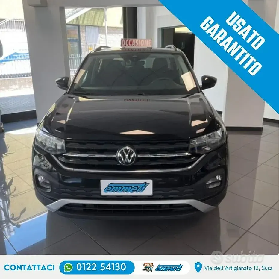 Usata VW T-Cross Style 95 CV (69 kW) 2023 Nero SUV