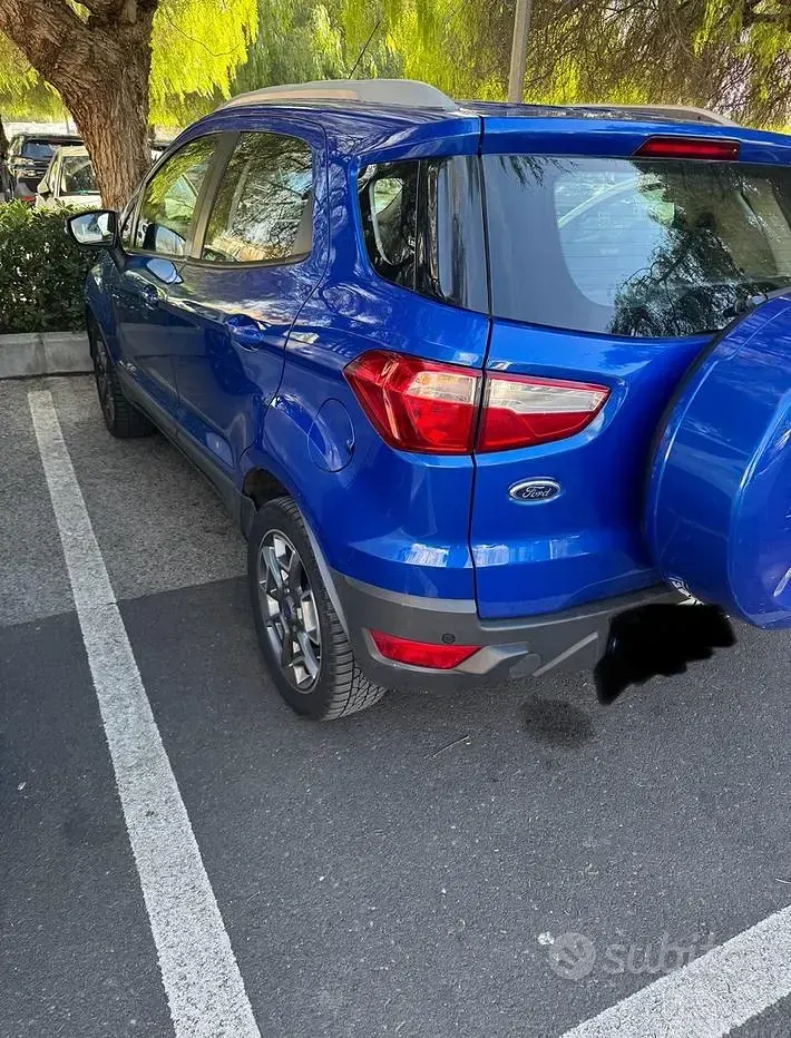 Usata Ford Ecosport 90 CV (66 kW) 2015 Blu SUV