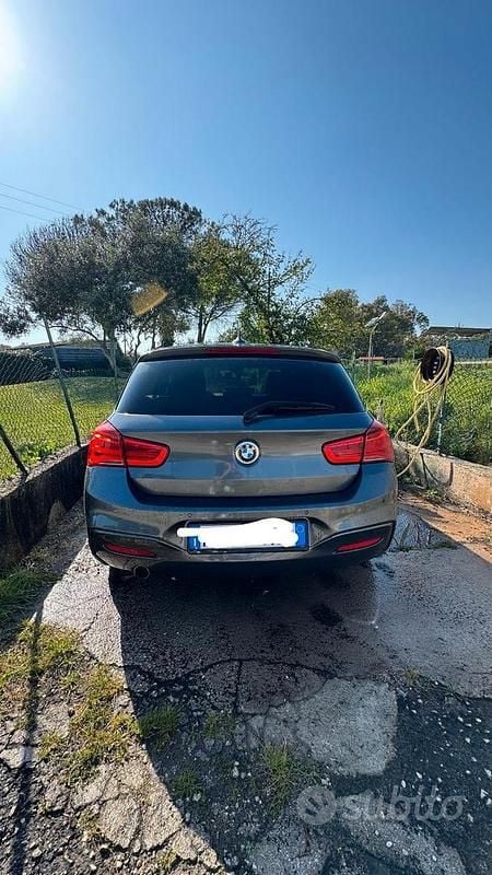Usata BMW 114 M Sport 95 CV (69 kW) 2016 Grigio Utilitaria