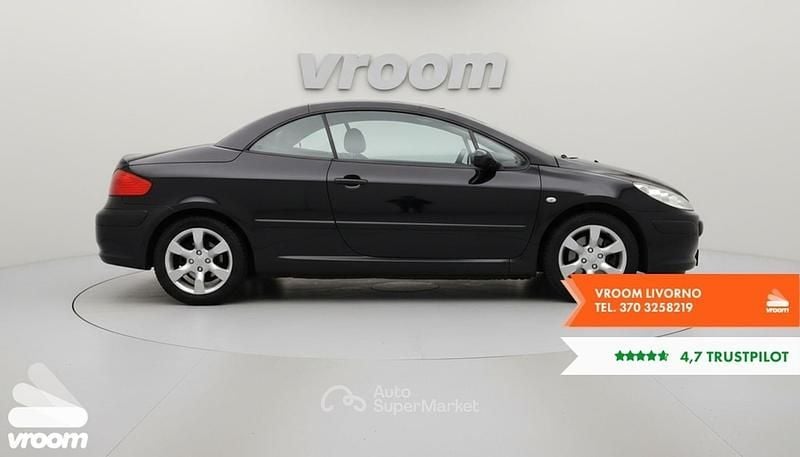 Usata Peugeot 307 CC 109 CV (80 kW) 2007 Nero Cabrio