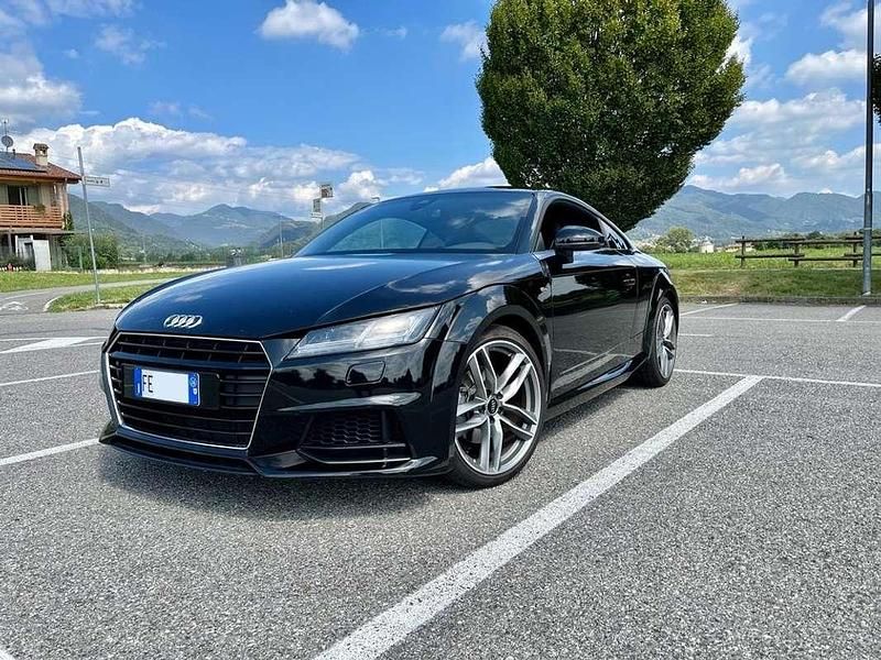 Usata Audi TT S-Line 184 CV (135 kW) 2015 Nero Coupé