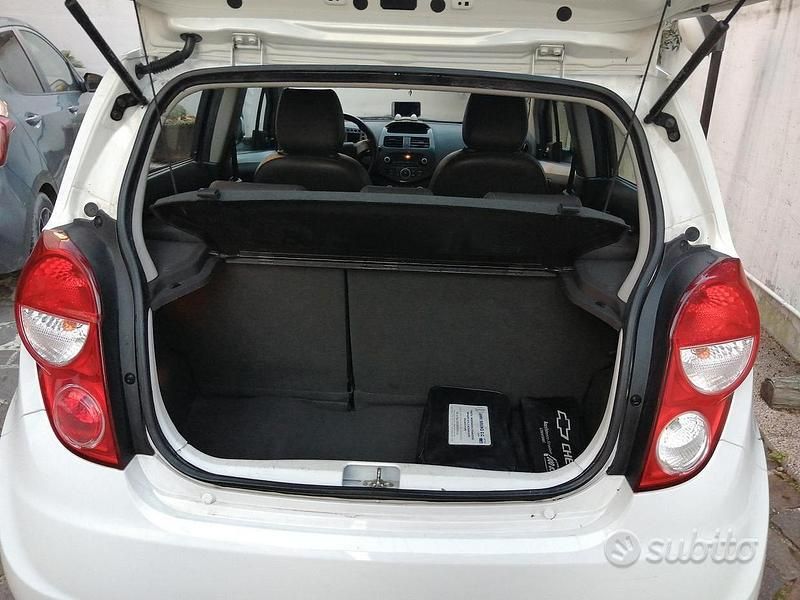 Usata Chevrolet Spark LT 68 CV (50 kW) 2013 Bianco Utilitaria