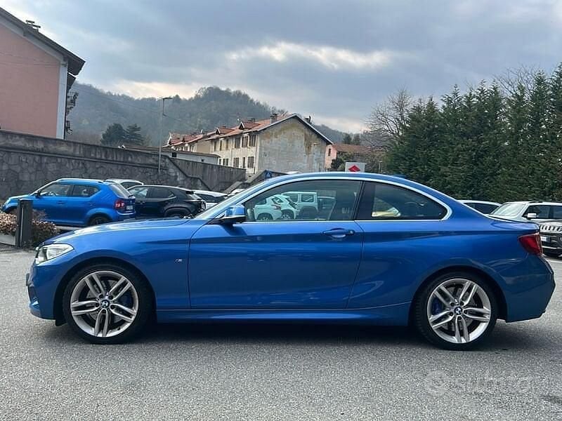 Usata BMW 220 M Sport 190 CV (139 kW) 2016 Blu Coupé