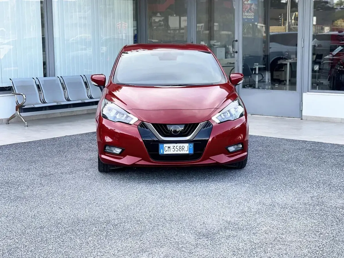 Usata Nissan Micra 87 CV (63 kW) 2023 Rosso Utilitaria