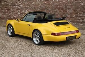 Usata Porsche 911 Carrera Cabriolet 250 CV (183 kW) 1993 Giallo Cabrio