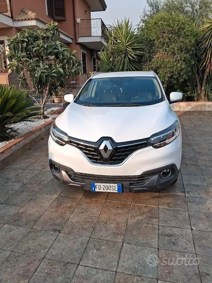Usata Renault Kadjar Intens 110 CV (80 kW) 2016 Bianco SUV