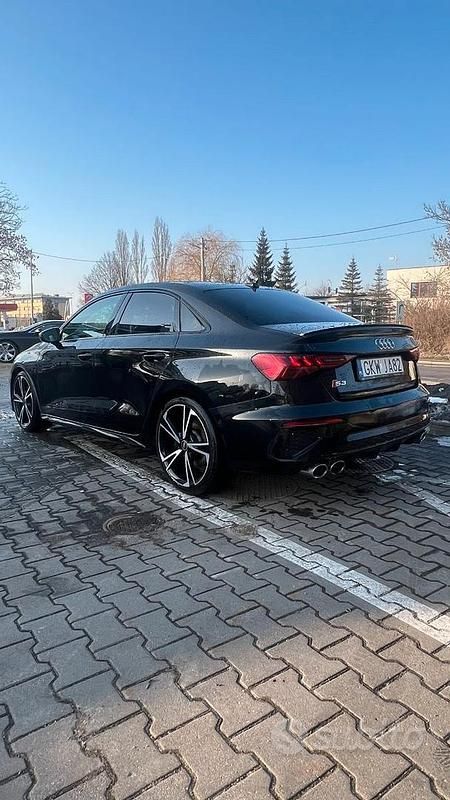 Usata Audi S3 Sportback S-Line 310 CV (228 kW) 2021 Nero Utilitaria