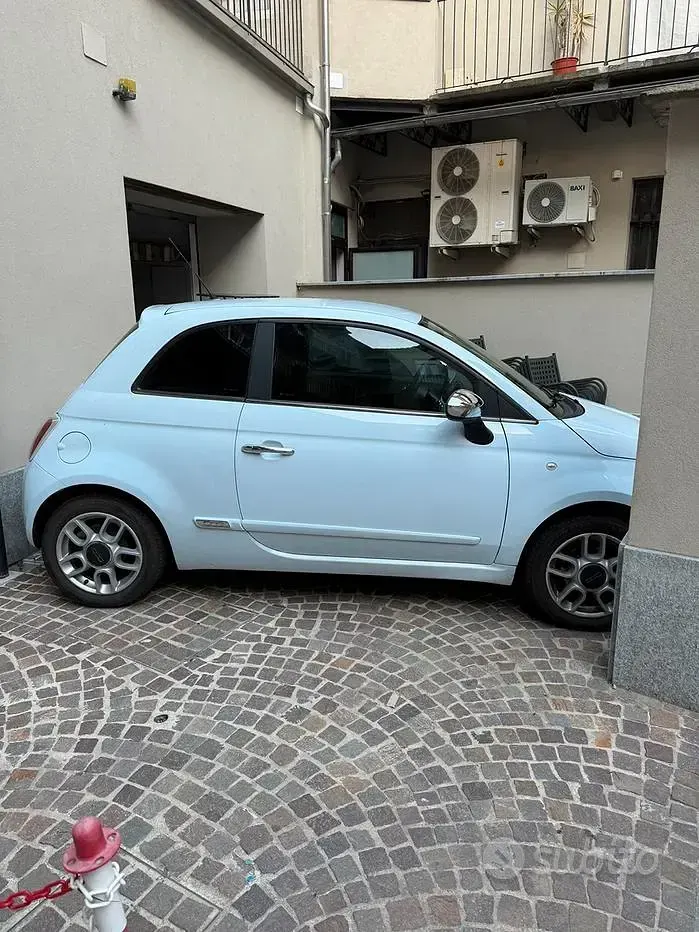 Usata Fiat 500 200 CV (147 kW) 2008 Bluazzurro Utilitaria