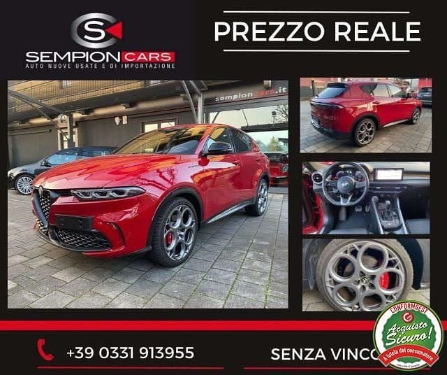 Usata Alfa Romeo Tonale Edizione Speciale 131 CV (96 kW) 2022 Rosso SUV