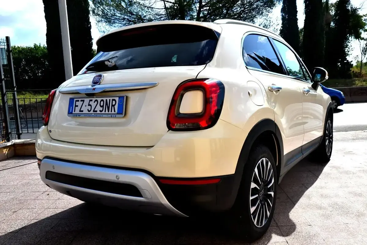 Usata Fiat 500X Cross 120 CV (88 kW) 2019 Bianco SUV