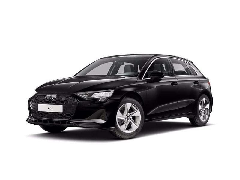 Nero brillante Nuova 2025 Audi A3 Advanced Plus Tre volumi | 38.990 € (Buon prezzo) - Immagine 1/4