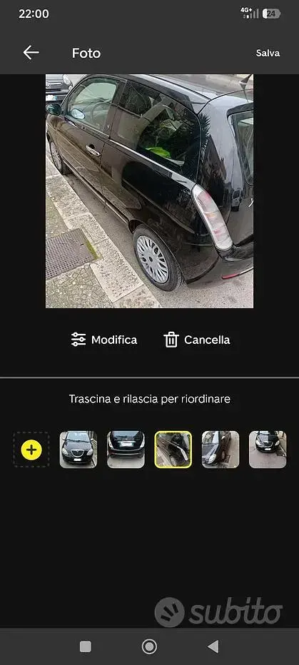 Usata Lancia Ypsilon 69 CV (50 kW) 2007 Utilitaria