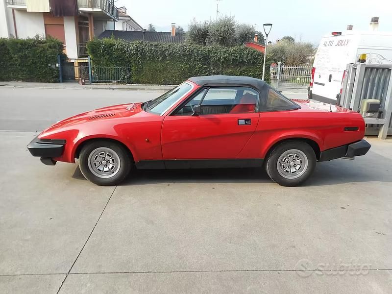 Usata Triumph TR7 105 CV (77 kW) 1982 Rosso Cabrio