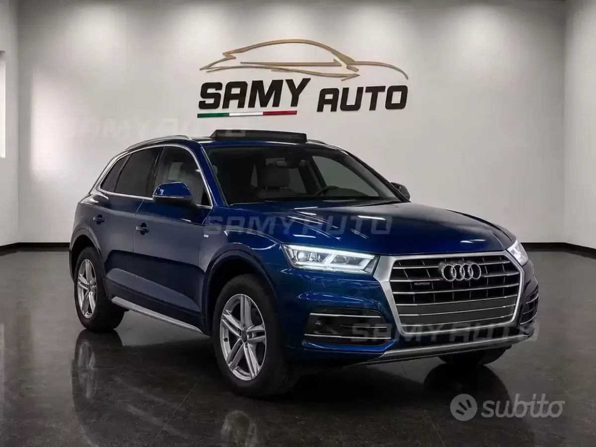 Usata Audi Q5 Sport 190 CV (139 kW) 2017 Bluazzurro SUV
