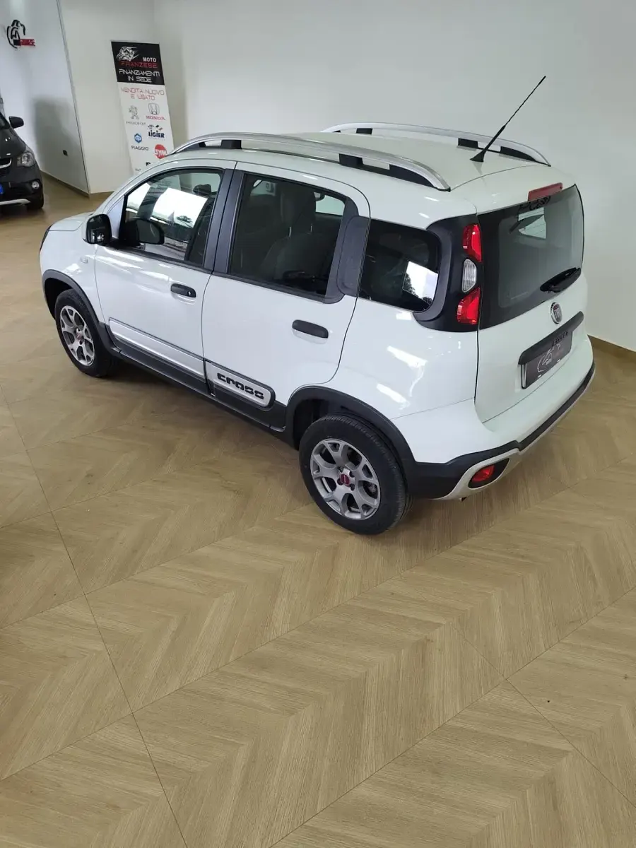 Usata Fiat Panda 4x4 S 84 CV (61 kW) 2019 Bianco Utilitaria