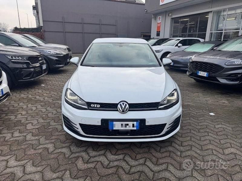 Używany VW Golf VII GTD 184 KM (135 kW) 2017 Biały Sedan/Limuzyna