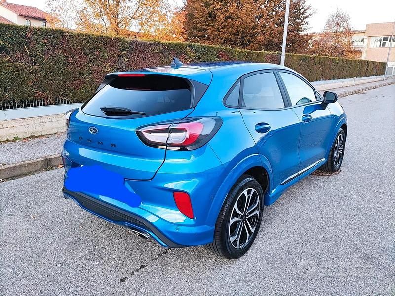 Usata Ford Puma ST-Line 120 CV (88 kW) 2021 Blu SUV