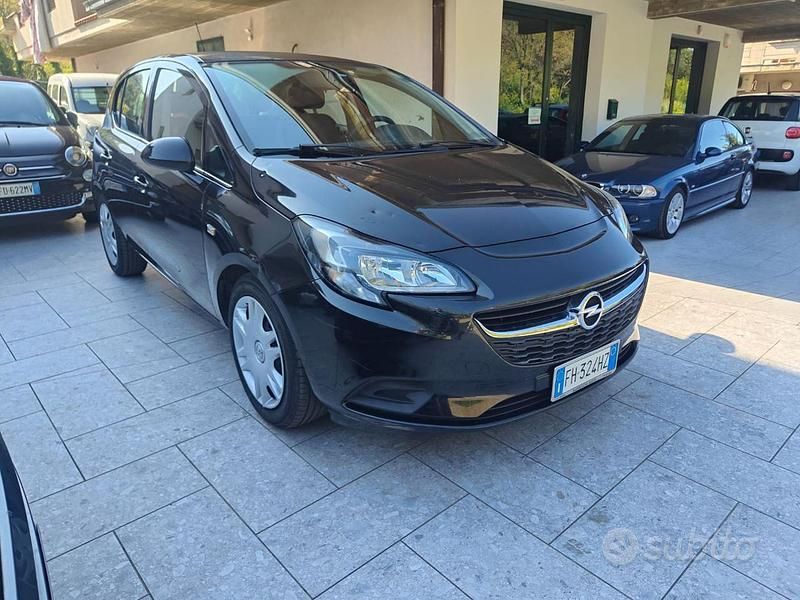 Usata Opel Corsa Cosmo 75 CV (55 kW) 2017 Nero Utilitaria