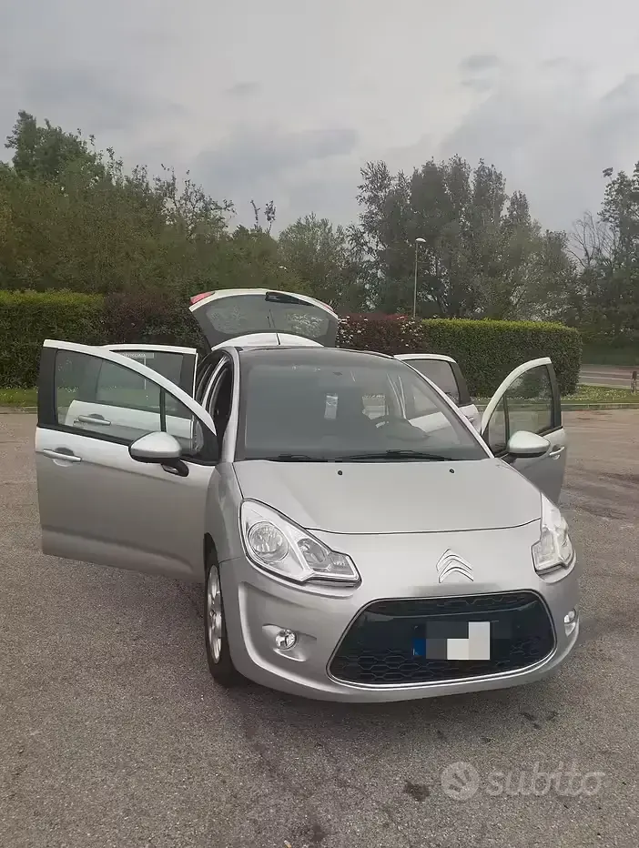 Usata Citroën C3 60 CV (44 kW) 2012 Grigio Berlina