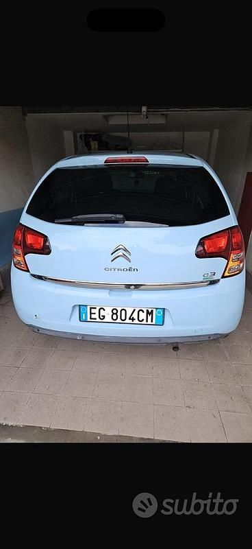 Usata Citroën C3 95 CV (69 kW) 2012 Blu Utilitaria