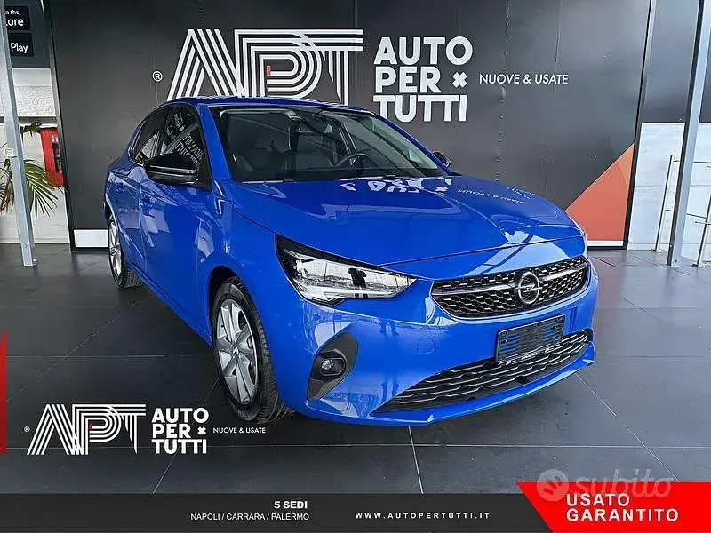 Usata Opel Corsa Elegance 101 CV (74 kW) 2023 Blu Berlina