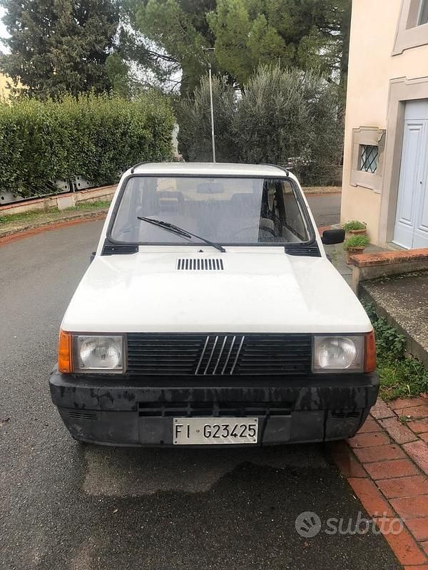 Usata Fiat Panda 1987 Bianco Utilitaria