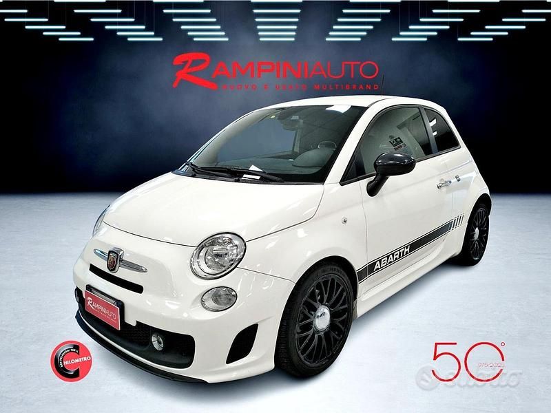 Usata Abarth 500 Custom 140 CV (102 kW) 2014 Bianco Utilitaria