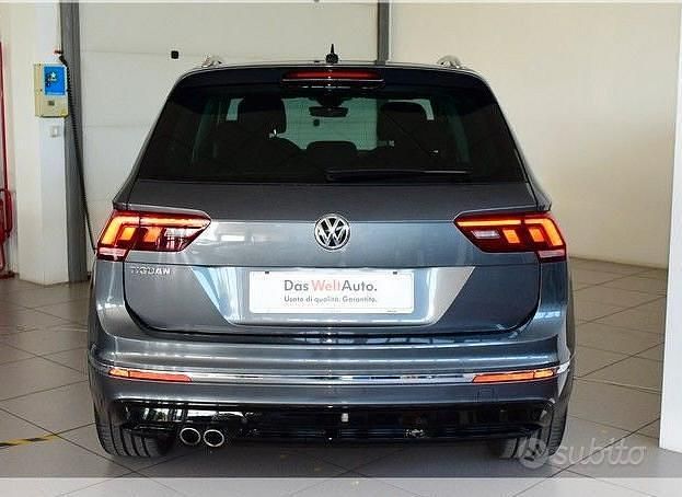 Usata VW Tiguan R-line 115 CV (84 kW) 2018 Marrone SUV