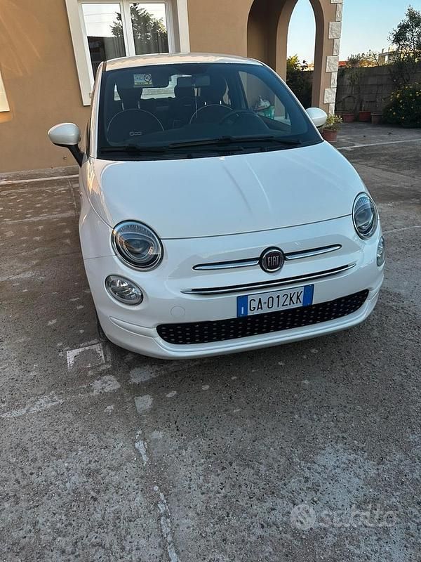 Usata Fiat 500 70 CV (51 kW) 2020 Bianco Utilitaria