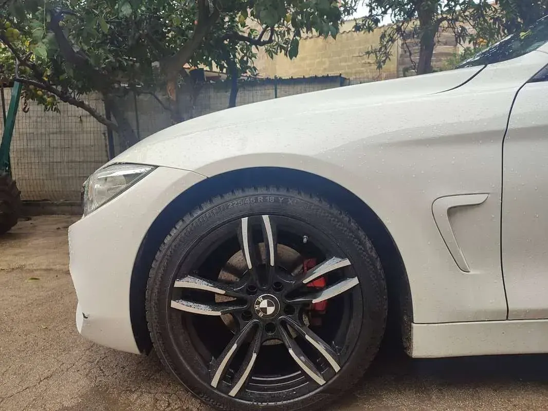 Brugt BMW 420 Sport Line 190 HK (139 kW) 2015 Hvid Coupe