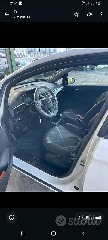 Usata Opel Corsa 95 CV (69 kW) 2016 Bianco Utilitaria