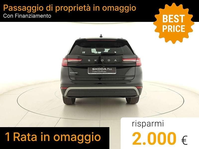 Usata Skoda Kodiaq Executive 150 CV (110 kW) 2025 Nero tulipano perlato SUV