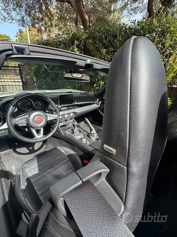 Usata Fiat 124 Spider Lusso 2019 Bianco Cabrio