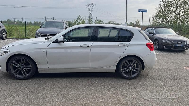 Usata BMW 116 M Sport 2017 Bianco Utilitaria