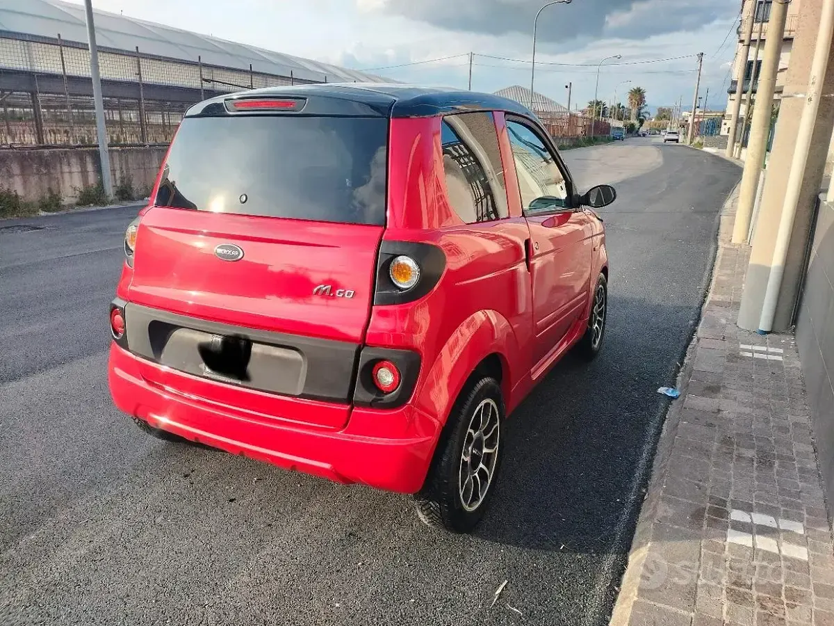 Usata Microcar M.Go 2018 Rosso Utilitaria