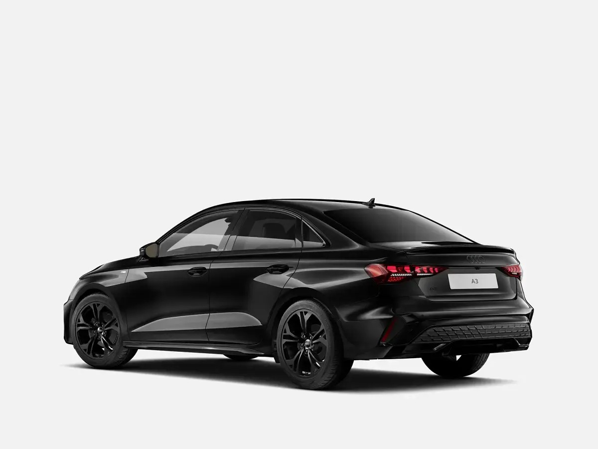 Nuova Audi A3 S-Line 150 CV (110 kW) 2026 Nero mythos metallizzato Berlina