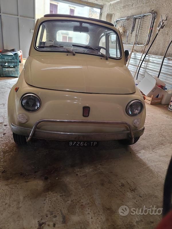 Usata Fiat 500 1970 Bianco Utilitaria