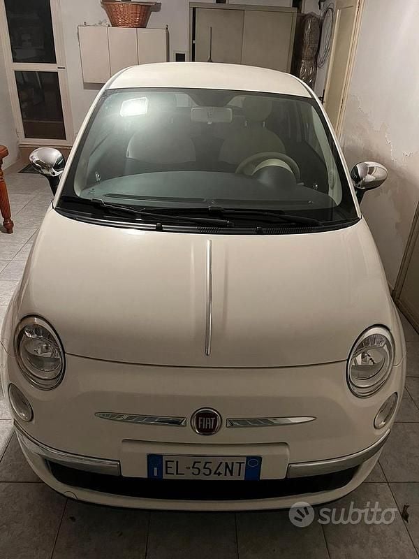 Usata Fiat 500 69 CV (50 kW) 2012 Bianco Utilitaria