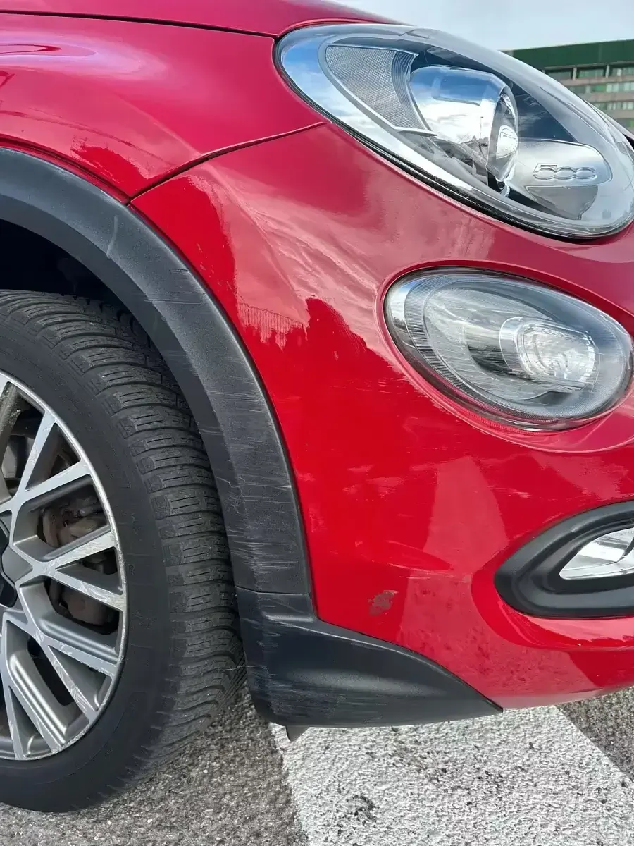 Usata Fiat 500X 140 CV (102 kW) 2016 Rosso SUV