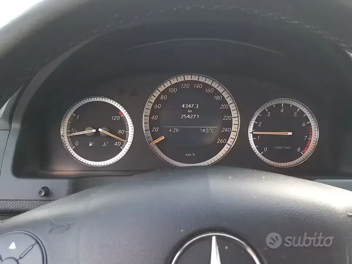 Usata Mercedes C180 2008 Grigio Berlina